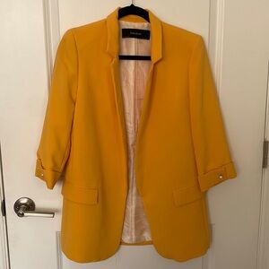 Yellow Blaze with petal detail from zara size small
